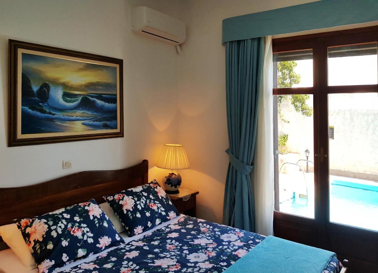 Villa Sunset With Stunning Sea View, Kids Area And Hammocks On Roof Terrace Agia Triada 外观 照片
